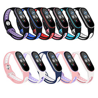 Watch Band for Xiaomi Band 5 Xiaomi Sport Band Silicone / TPE Wrist Strap