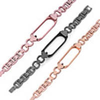 Watch Band for Xiaomi Mi Band 4 Xiaomi Jewelry Design Stainless Steel Wrist Strap