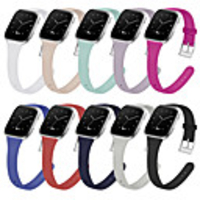 Watch Band Wrist Strap For Fitbit Versa / Versa Lite Sport Silicone Replaceable Bracelet Wristband