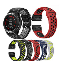Watch Band Wrist Strap for Garmin Fenix 5 / Approach S60 / Forerunner 935 / 945 / Quatix 5 / Quatix 5 Sapphire / Fenix 6 / Fenix 5 Plus Watch Quick Release Silicone Easyfit Bracelet Wristband(22mm) miniinthebox