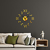 Watch Clock Fashion Bote Roman Numeral Simple Acrylic Mirror Decoration Wall Clock Home Decoration