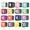 Watch Cover Case for Apple Watch SE 6/5/4/3/2/1 40mm 44mm Scratch pinkycolor colorful soft cases For iWatch Series 3 2 42mm 38mm