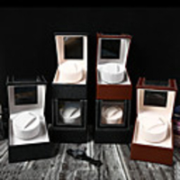 Watch Display Stand Watch Winder Watch Winder Box Leather 15.8 cm 12 cm