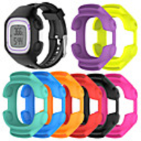 Watch Rubber Sleeve Cover Protective Case for Garmin Forerunner 10 15 GPS watch Frame Cover 22mm for women/26mm for men
