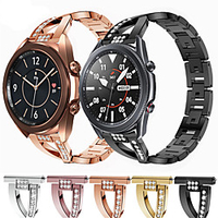 watchband For Samsung Galaxy Watch 3 41 45mm 42mm 46mm Metal Stainless Steel Strap For Galaxy Active 2/3 Men