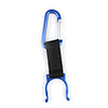 Water Bottle Locking Carabiner - Blue