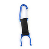 Water Bottle Locking Carabiner - Blue