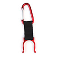 Water Bottle Locking Carabiner - Red