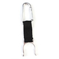 Water Bottle Locking Carabiner - Sliver