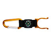 Water Bottle Locking Carabiner with Compass - Golden