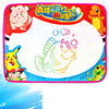 Water Drawing Mat Educational Learning Mats Water Painting Doodle Pad Cartoon Adorable DIY Parent-Child Interaction Fabrics For Child