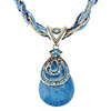 Water Drop Pearl Silver Plated Necklace