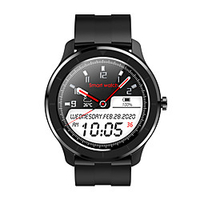 Water-resistant Smartwatch Support Heart Rate/Blood Pressure Measure,  Sports Tracker for Android/IOS Phones