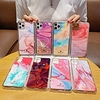 Watercolour Pattern Case For iPhone 12 / iPhone 11 / iPhone 12 Pro Max Pattern Back Cover Lines / Waves / Crocodile Skin Prints TPU