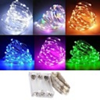 Waterproof 3M 30 LED 3AA Battery Fairy String Lights Firefly Lights Christmas Decor Christmas Lights Multi Color