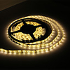 Waterproof 5M 300x3528 SMD Warm White Light LED Strip Lamp with AC Adapter Set (100-240V,  2-Pack)