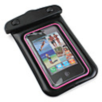 Waterproof Bag Water Sport Case (Black,  Pink)