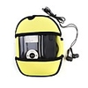 Waterproof Bag with Earphone and Arm Belt for iPod/MP3/MP4 - Black and Yellow