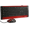Waterproof Comfort QWERTY PS/2 Keyboard with 2400dpi USB Optical Mouse
