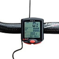 Waterproof Cycle Computer with Night Lights