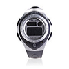 Waterproof EL Digital Stopwatch Sport Wristwatch (Black)
