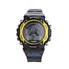 Waterproof EL Digital Stopwatch Sport Wristwatch (Black)