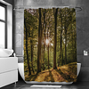 Waterproof Fabric Shower Curtain Bathroom Decoration and Modern and Landscape miniinthebox