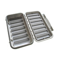 Waterproof Fly Fishing Box (7 Rows,  Gray)