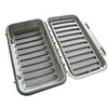 Waterproof Fly Fishing Box (8 Rows,  Gray)