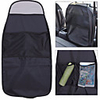 Waterproof Universal Auto Seat Back Organizer Storage Bag Car Seat Back Scuff Dirt Protect Cover For Child Baby Kid kick Mat Pad
