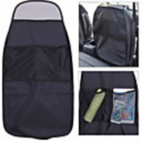 Waterproof Universal Auto Seat Back Organizer Storage Bag Car Seat Back Scuff Dirt Protect Cover For Child Baby Kid kick Mat Pad