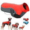 waterproof warm winter dog coat dog jacket vest clothes dog clothes dog clothes for small medium large dogs, l miniinthebox