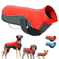 waterproof warm winter dog coat dog jacket vest clothes dog clothes dog clothes for small medium large dogs, l miniinthebox