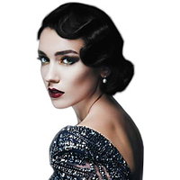 Wave 1920s Wig Short Curly Fancy Dress for Women Cosplay Party 70s Costume miniinthebox