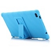 Wave Pattern Pattern Silicone Rubber Gel Skin Case Cover with Holder for Lenovo Tab 4 8 (TB-8504) 8.0 inch Tablet PC