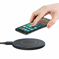 WAZA 15W 10W 7.5W 5W Wireless Charger Fast Wireless Charging Pad For Qi-enabled Smart Phones for iPhone 12 11 SE 2020 For Samsung Galaxy S21 Ultra S20 Plus Note 20 Ultra Huawei P40 Pro Mi11 - Black miniinthebox