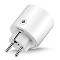 WAZA Smart Plug(EU) Mini Outlet Compatible with Amazon Alexa and Google Assistant,  Wifi Enabled Remote Control Smart Socket with Timer Function,  No Hub Required