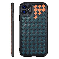 Weaved Case For Huawei Nova 7 Mate 30 20 P40 P30 Pro SE 5G Shockproof Back Cover Lines / Waves PU Leather