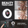 Webcam 1K Mini Web Camera For Computer Laptop With Microphone Ring Light Video Webcam 1080P 2K Live Broadcast Auto Focus Web Cam miniinthebox