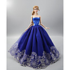 Wedding Dress Party / Evening Wedding Ball Gown Tulle Lace Satin For 11.5 Inch Doll Handmade Toy for Girl