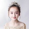Wedding Vintage Inspired Rhinestone / Alloy Headpiece with Crystals 1 pc Wedding / Birthday Headpiece
