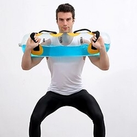 Weight Bearing Water Bag Fitness Water Injection Energy Bag Squatting Equipment Can Croissant Weight BearingSandbag Equipment Water Injection Type Water Bag miniinthebox