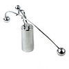 Weightlifter Newton Cradle Balance Ball Perpetual Dynamic Balancing Instrument Art Swing Kinetic Motion Furnishing Articles Metalic Plastic Boys