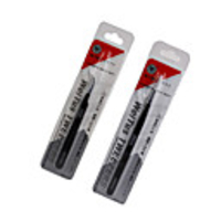 WeiTu Stainless Steel Straight and Angled Tweezerses (2-Piece Set)