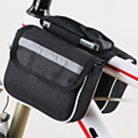 WEST BIKING 5 L Bike Frame Bag Top Tube Wearable Outdoor Durable Bike Bag TPU Nylon Polyster Bicycle Bag Cycle Bag Cycling Outdoor Exercise
