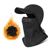 WEST BIKING Balaclava Patchwork Solid Color Windproof Sunscreen Warm Breathability Stretchy Bike / Cycling Black Grey Dark Gray Mesh Spandex Winter for Unisex Adults