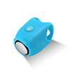 WEST BIKING Bike Bell Waterproof Wearable Rechargeable Durable For Road Bike Mountain Bike MTB Cycling Bicycle Silica Gel Green Blue Violet