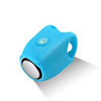 WEST BIKING Bike Bell Waterproof Wearable Rechargeable Durable For Road Bike Mountain Bike MTB Cycling Bicycle Silica Gel Green Blue Violet