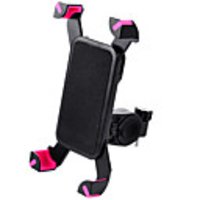 WEST BIKING Bike Phone Mount Adjustable / Retractable Anti-Slip Universal for Road Bike Mountain Bike MTB PVC(PolyVinyl Chloride) iPhone X iPhone XS iPhone XR Cycling Bicycle Black Black / Red