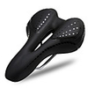 WEST BIKING Bike Saddle / Bike Seat Breathable Comfort Cushion Hollow Design PU Leather Silica Gel Cycling Road Bike Mountain Bike MTB Black Red Blue